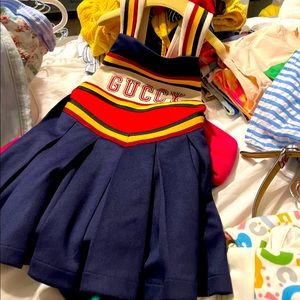 Girl Guccy cheerleader dress NWT!